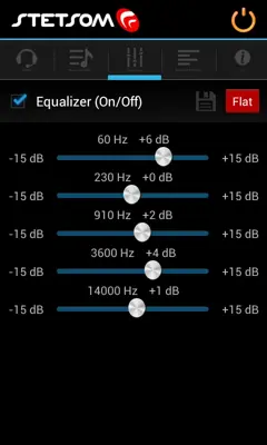 Stetsom Equalizer android App screenshot 1